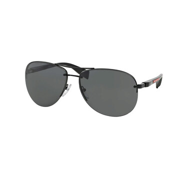 Grey Pilot Mens Sunglasses PS 56MS 1BO1A1