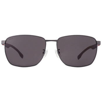 Grey Rectangular Sunglasses BOSS 1469FSK 0R80IR