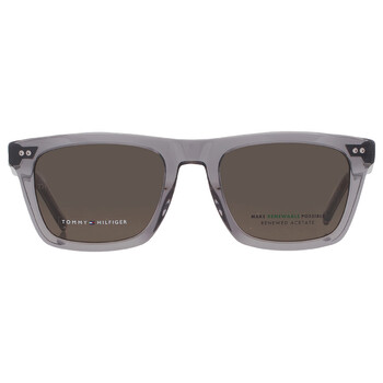 Grey Square Mens Sunglasses TH 1890S 0KB7IR