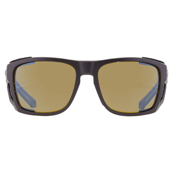 King Tide 6 Sunrise Silver Mirror Polarized Glass Wrap Sunglasses 6S9112 911205