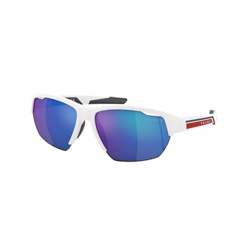 Light Green Mirror Blue Sport Sunglasses PS 03YS AAI08R