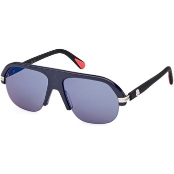 Lodge Blue Mirror Navigator Sunglasses ML0267 91X