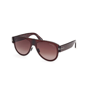 Lyle Red Pilot Sunglasses FT1074 48T