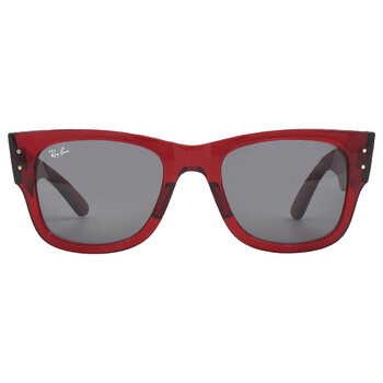 Mega Wayfarer Bio Based Dark Grey Square Sunglasses RB0840S 6679B1