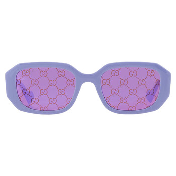 Pink Logo Geometric Sunglasses GG1535S 004