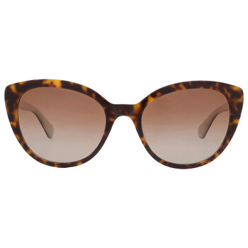 Polarized Brown Gradient Cat Eye Sunglasses AMBERLEES 0086LA