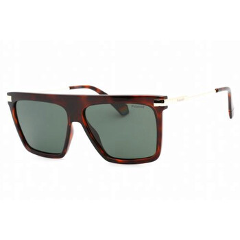 Polarized Green Browline Sunglasses PLD 6179S 0086UC