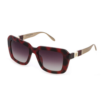 Purple Gradient Rectangular Sunglasses SHN619M 09AT