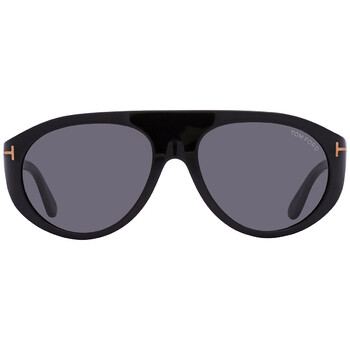 Rex Grey Pilot Sunglasses FT1001 01A