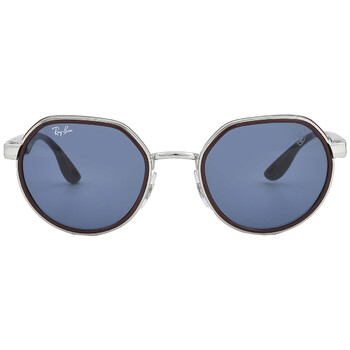 Scuderia Ferrari Dark Blue Irregular Sunglasses RB3703M F07780