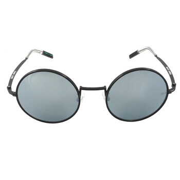 Silver Mirror Round Sunglasses TJ 0043S 0003T4