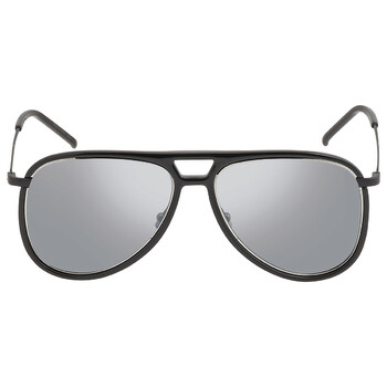 Silver Pilot Sunglasses CLASSIC 11 RIM 002