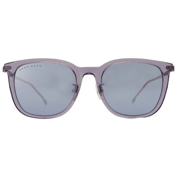 Silver Square Sunglasses BOSS 1347FSK 0KB7DC