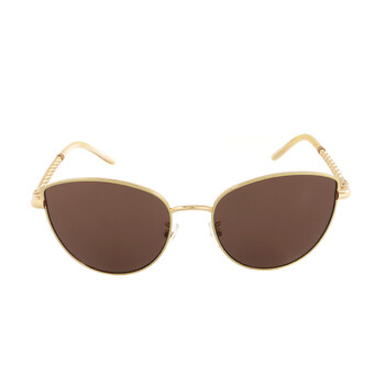 Solid Brown Cat Eye Sunglasses TY6091 332673
