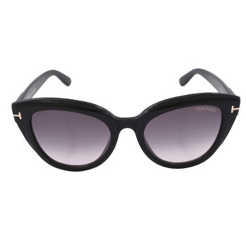 Tori Grey Gradient Cat Eye Sunglasses FT0938 01B