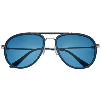 Silver Tone Pilot Sunglasses SSU129C6