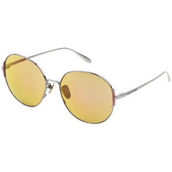 Yellow Round Sunglasses SHN070M OA93