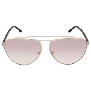 Binx Light Brown Gradient Pilot Sunglasses FT0681 16G