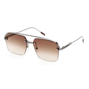 Brown Gradient Navigator Mens Sunglasses EZ0213 08F