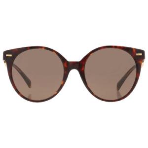 Brown Oval Sunglasses VE4442 1083