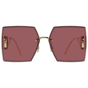 Burgundy Square Sunglasses 30MONTAIGNE S7U B0D0