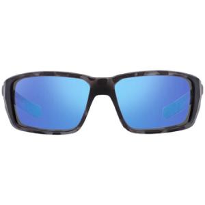 Fantail Pro Blue Mirror Rectangular Sunglasses 6S9079 907913