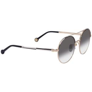 Gradient Grey Round Sunglasses SHE173 0301