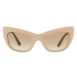 Gradient Light Brown Cat Eye Sunglasses DG4417 338113