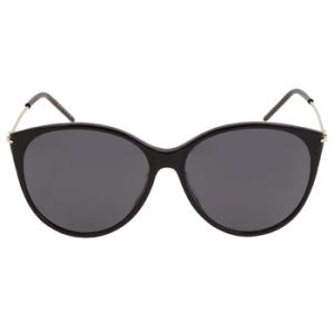 Grey Cat Eye Sunglasses GG1268S 001