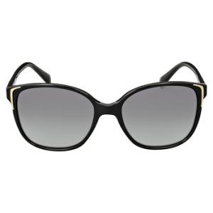 Grey Gradient Cat Eye Ladies Sunglasses PR 01OS 1AB3M1