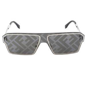 Grey Logo Shield Unisex Sunglasses FE40028U 16G