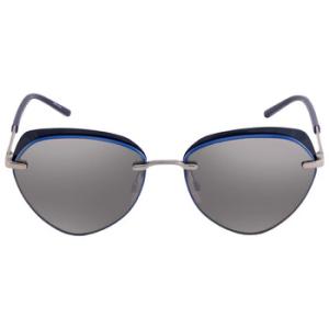 Grey Mirror Silver Butterfly Sunglasses EA2133 30156G