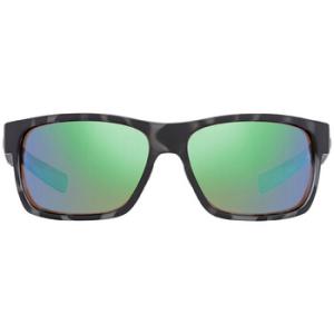 Half Moon Green Mirror Polarized Glass Sunglasses 6S9026 902637