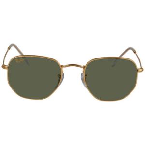 Hexagonal Legend Gold Green Classic G15 Sunglasses RB3548 919631