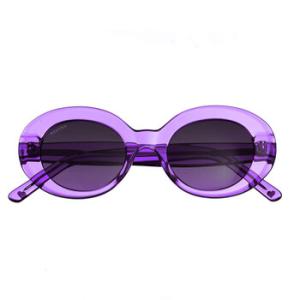 Purple Oval Sunglasses BRSIT1022