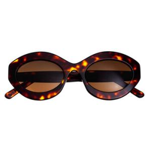 Tortoise Oval Sunglasses BRSIT1002