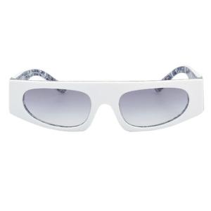 Light Blue Gradient Browline Sunglasses DG4411 337119