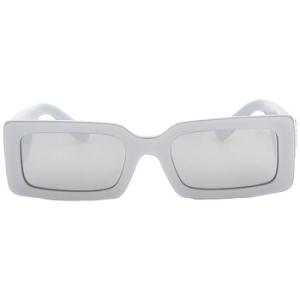 Light Grey MIrrored Silver Rectangular Sunglasses DG4416 33736G