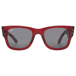 Mega Wayfarer Bio Based Dark Grey Square Sunglasses RB0840S 6679B1