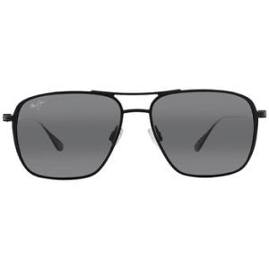 Open Box  Maui Jim Beaches Neutral Grey Navigator Unisex Sunglasses 541N2M