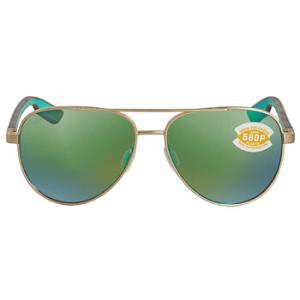 PELI Green Mirror Polarized Polycarbonate Unisex Sunglasses PEL 287 OGMP