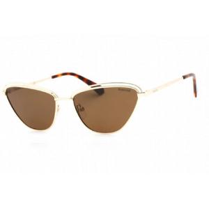 Polarized Bronze Cat Eye Sunglasses PLD 4102S 001QSP