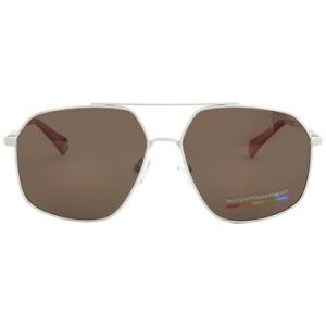 Polarized Bronze Pilot Sunglasses PLD 6173S 010ASP