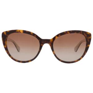Polarized Brown Gradient Cat Eye Sunglasses AMBERLEES 0086LA