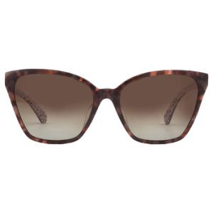 Polarized Brown Gradient Cat Eye Sunglasses AMIYAHGS 0086LA
