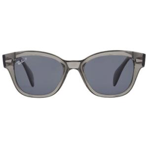 Polarized Dark Blue Square Sunglasses RB0880S 66353R