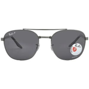 Polarized Dark Grey Square Sunglasses RB3688 004K8