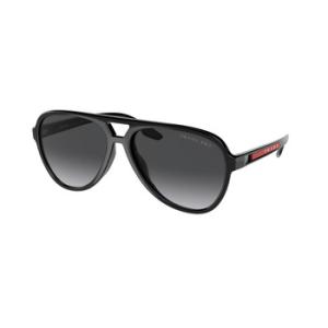 Polarized Grey Gradient Pilot Sunglasses PS 06WS 1AB06G