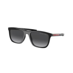 Polarized Grey Gradient Square Sunglasses PS 10WS 1AB06G