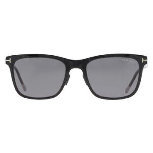 Polarized Smoke Square Sunglasses FT0955D 01D